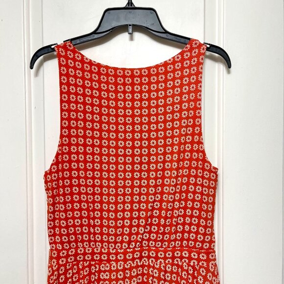 Maeve Anthropologie Brianne Cowl Neck Fit & Flare Dress in Floral Print M - Picture 7 of 10